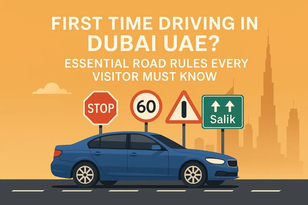 Fisrt time driving in Dubai guideline for new drivers