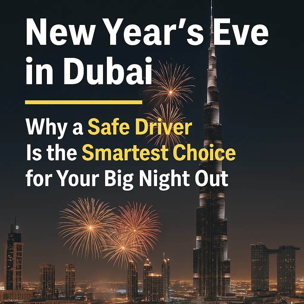 “New Year’s Eve in Dubai: Why a Safe Driver Is the Smartest Choice for Your Big Night Out”