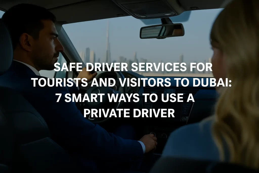 Safe Driver for tourists and visitors