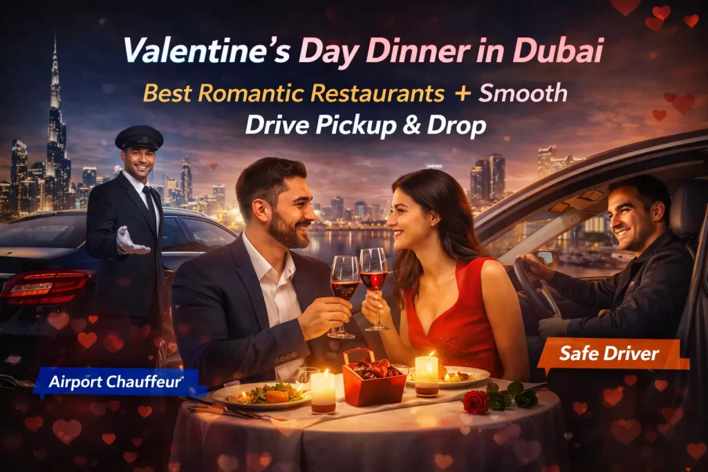 Valentine’s Day Dinner in Dubai: Best Romantic Restaurants + Pickup & Drop